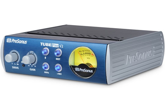 PreSonus TubePre 2 Tube Preamp DI Box