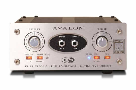 Avalon U5 Class A Instrument DI Box-Preamplifier