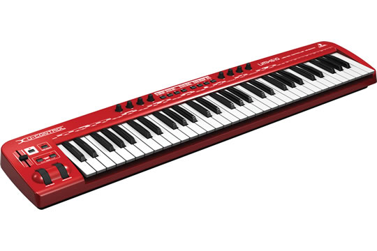 Behringer UMX610 U-CONTROL 61 Key USB MIDI Keyboard