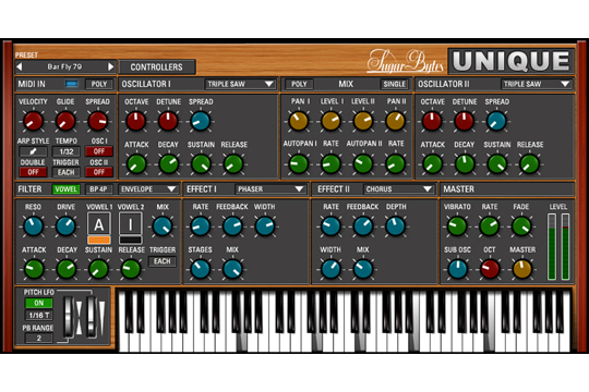 Sugar Bytes UNIQUE Synthesizer Plugin (DOWNLOAD)