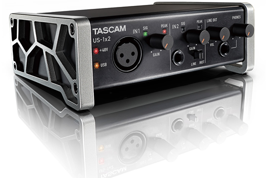 TASCAM US-1x2 USB Audio/MIDI interface
