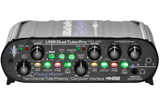 ART USB Dual Tube Pre 2-Channel Preamp