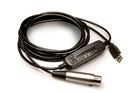 Hosa USX-110 TrackLink Microphone-to-USB Cable XLR-to-USB 10 Ft.