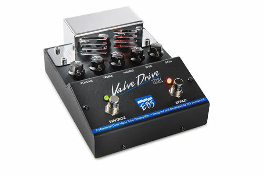 EBS ValveDrive Class A Tube Preamp Overdrive Effects Pedal