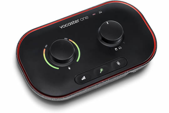 Focusrite Vocaster One Podcasting Audio Interface