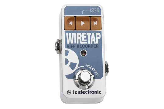 TC Electronic WIRETAP Riff Recorder Effects Pedal