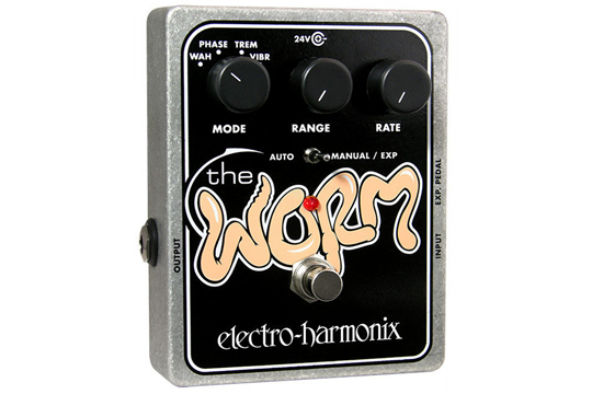 Electro-Harmonix Worm Wah/Phaser/Vibrato/Tremolo Effects Pedal