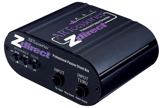 ART ZDIRECT Professional Passive DI Box