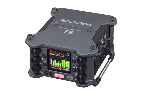 Zoom F6 Compact Field Recorder