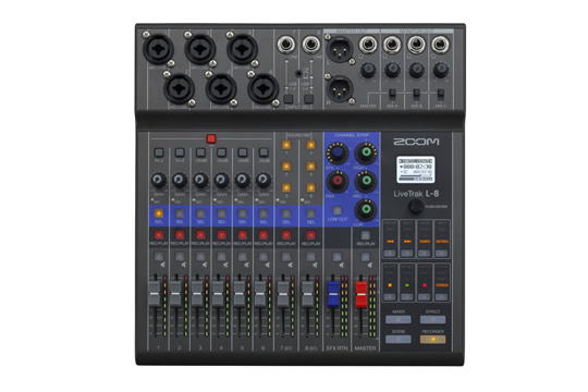 Zoom L-8 8-Channel Mixer